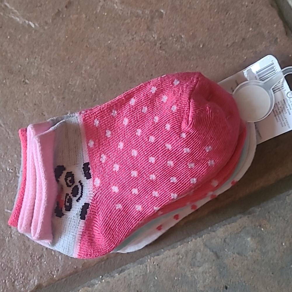 New with tags! Swiggles Girls 2T-4T set of 6 pair low cut animal socks set